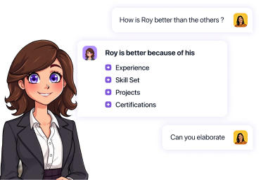Hailey smart hiring assistant chat